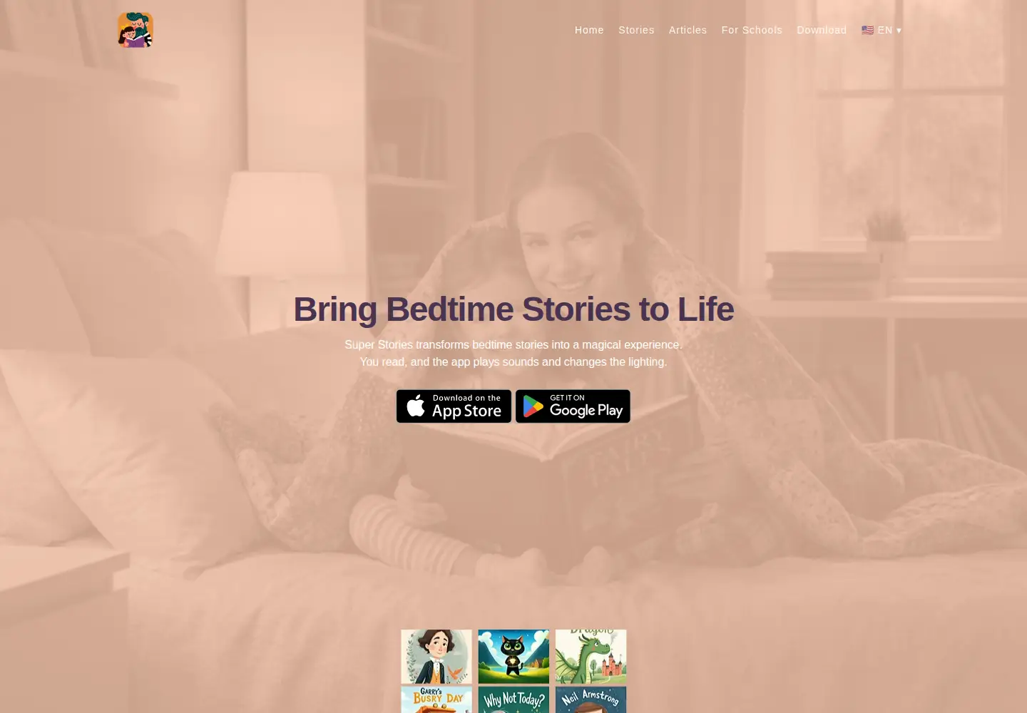Screenshot of superstories.pl