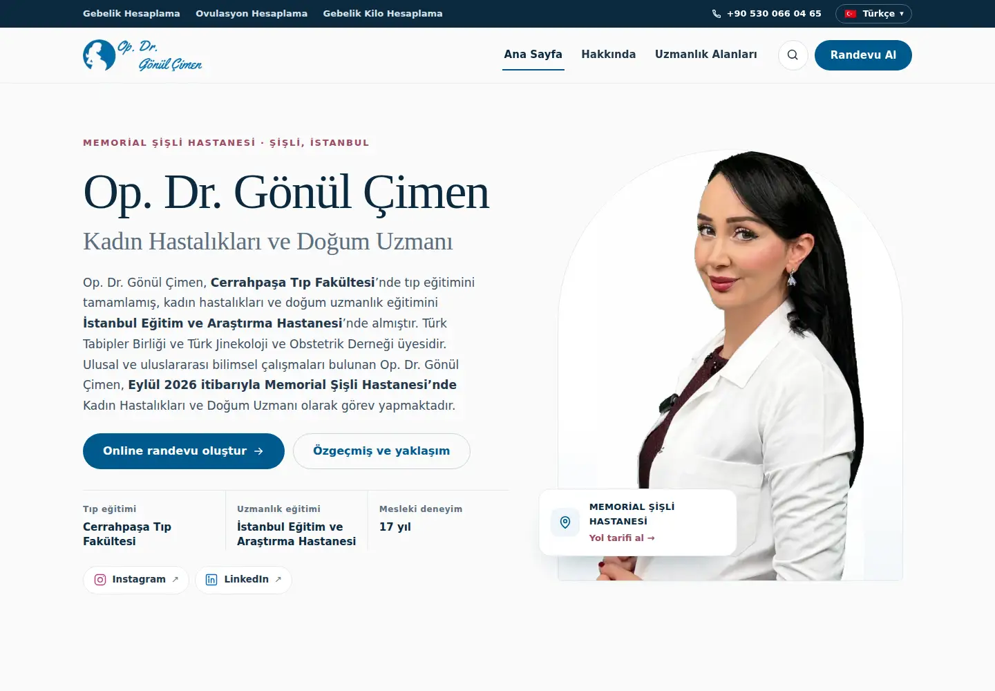 Captured homepage of cimen.dr.tr in the current scan