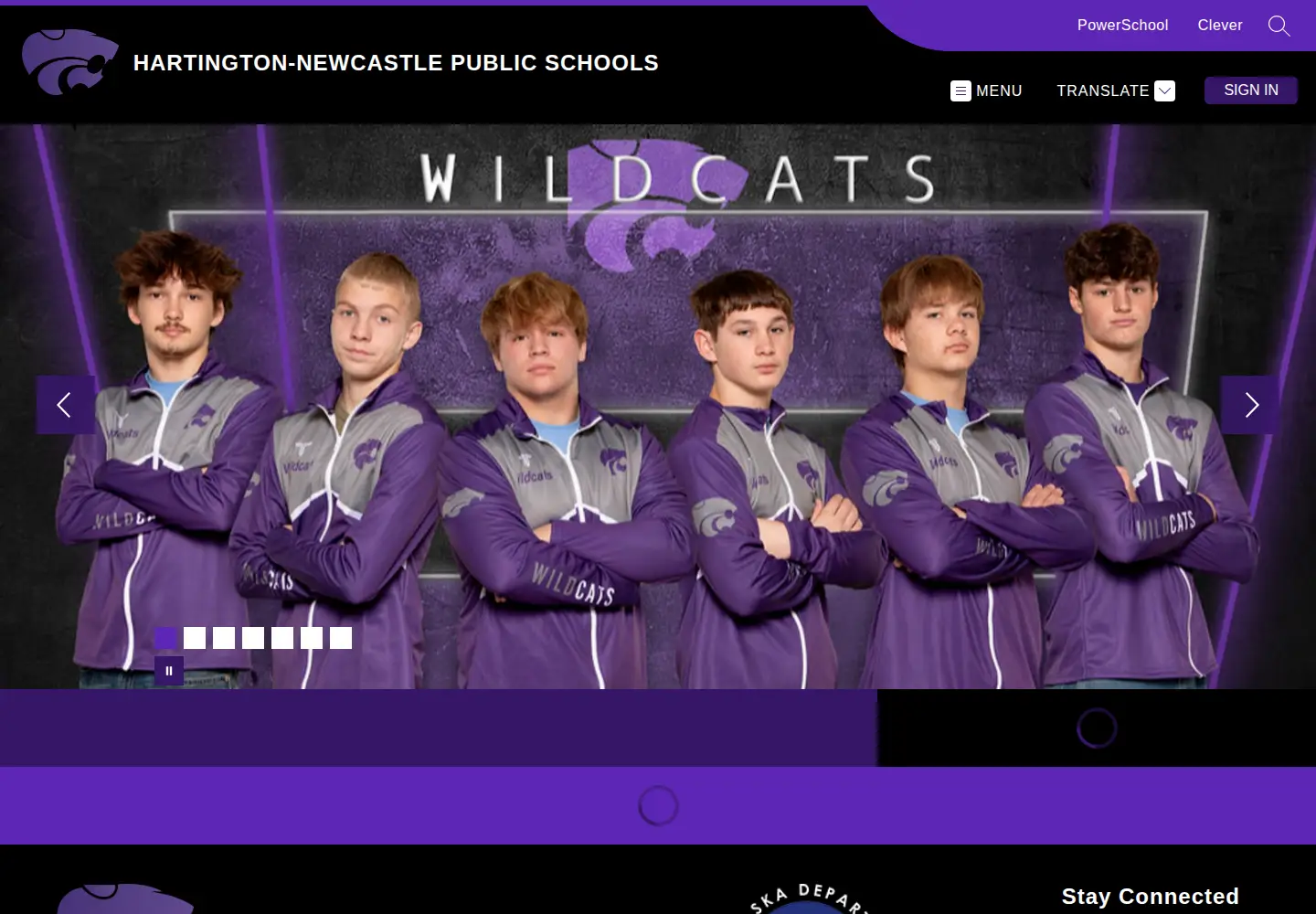 Screenshot of hnscats.org