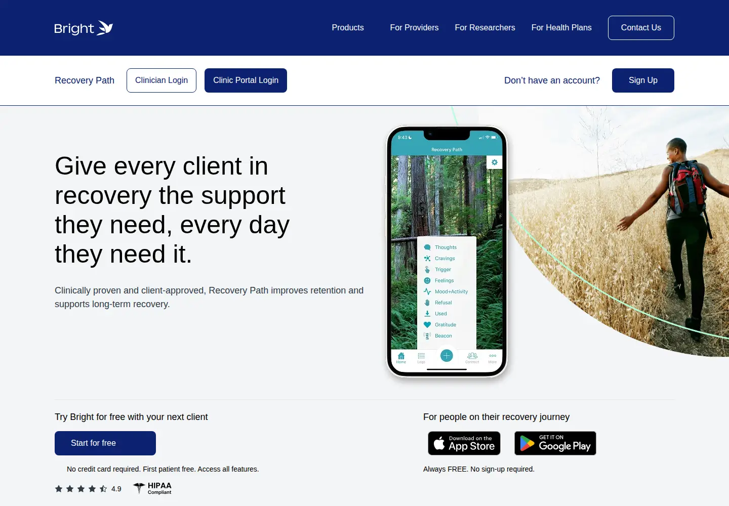 Screenshot of recoverypath.com
