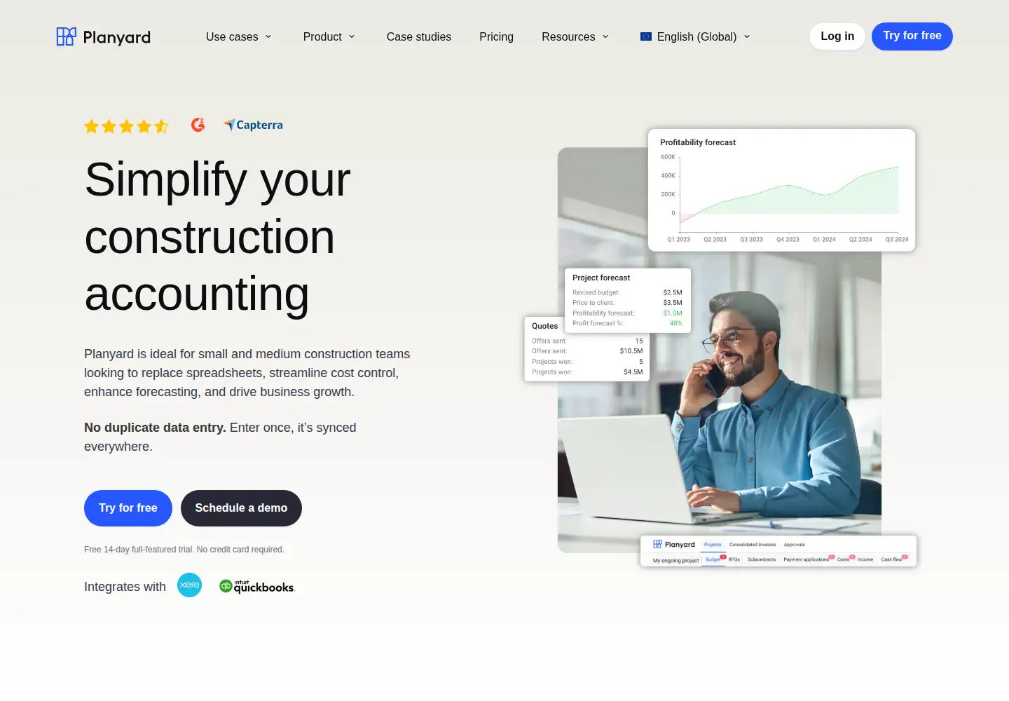 Screenshot of planyard.com