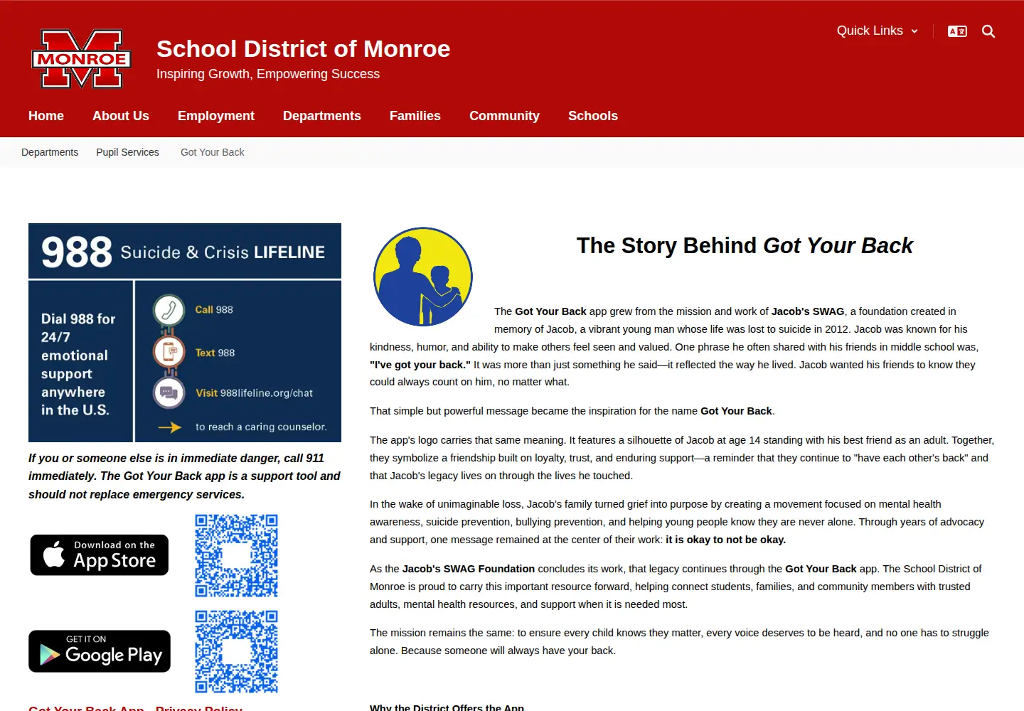 Screenshot of jacobsswag.org