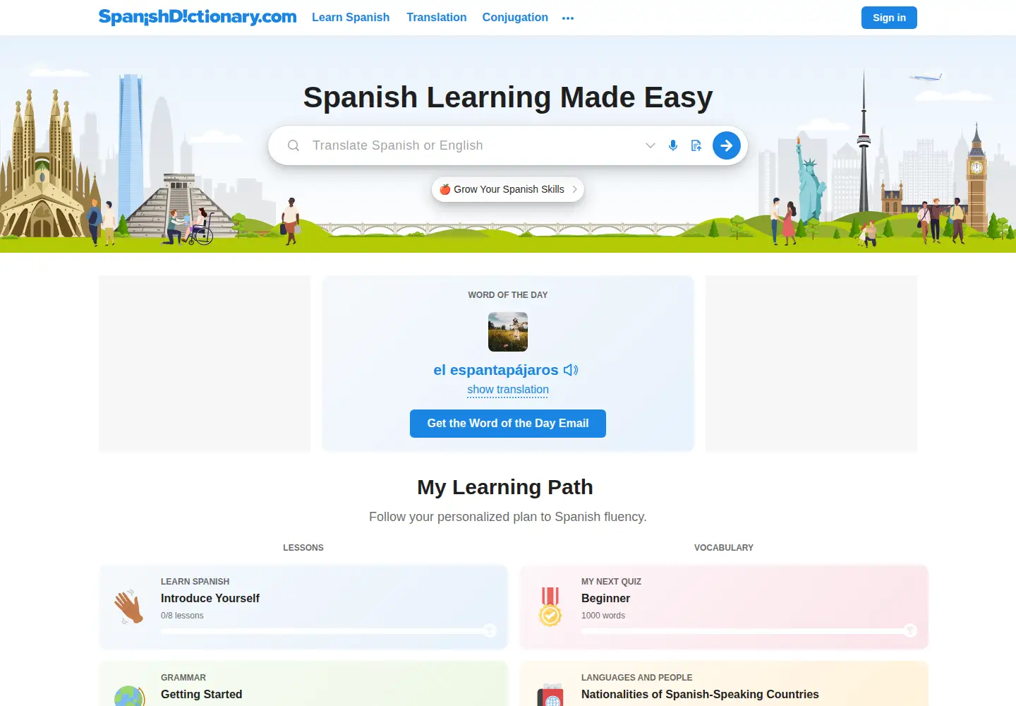 Screenshot of fluencia.com