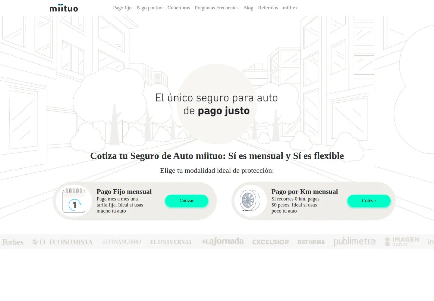 Screenshot of miituo.com