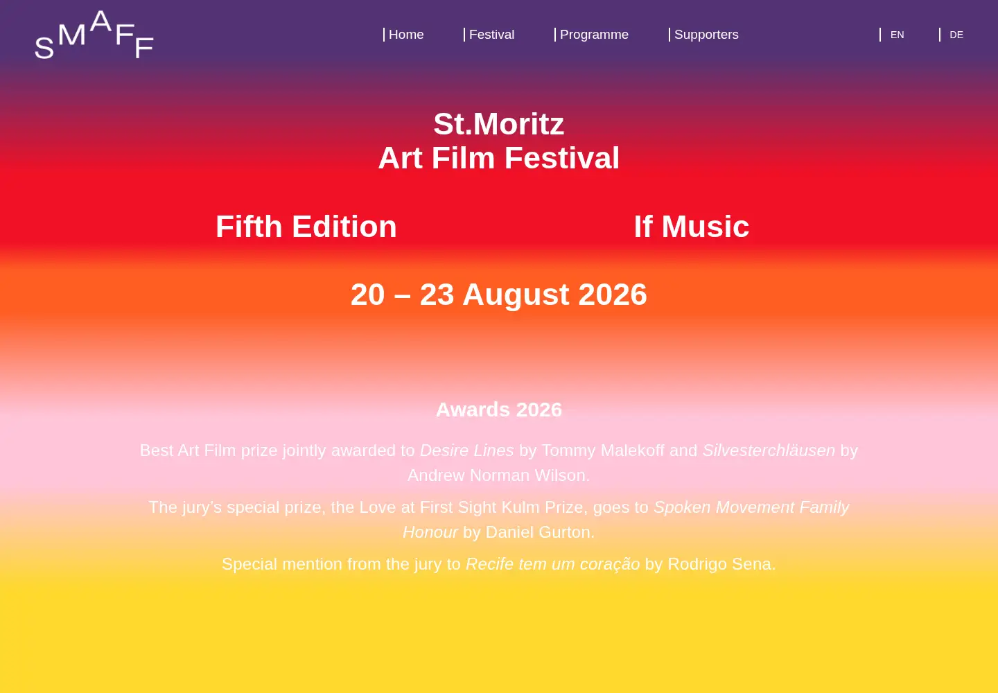 Screenshot of smaff.org