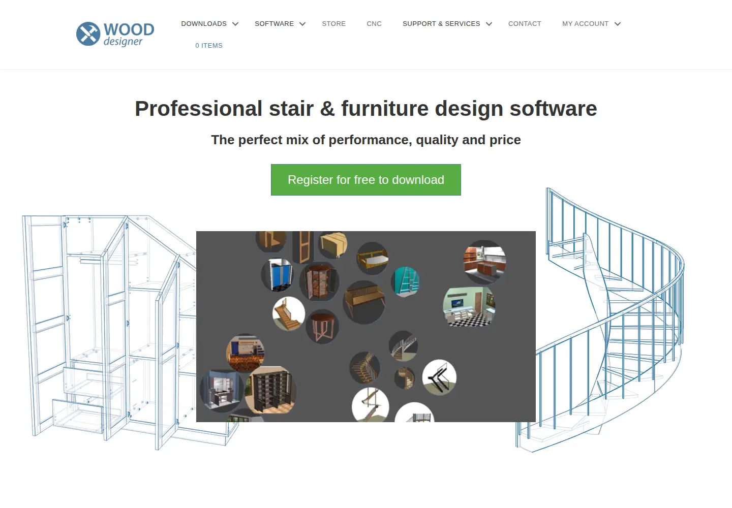 Screenshot of wooddesigner.org