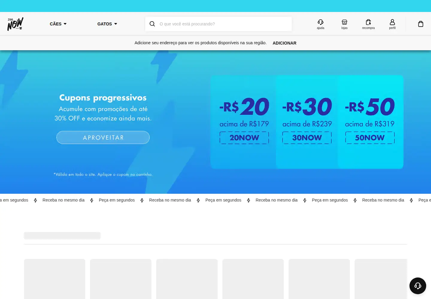 Screenshot of zeenow.com.br