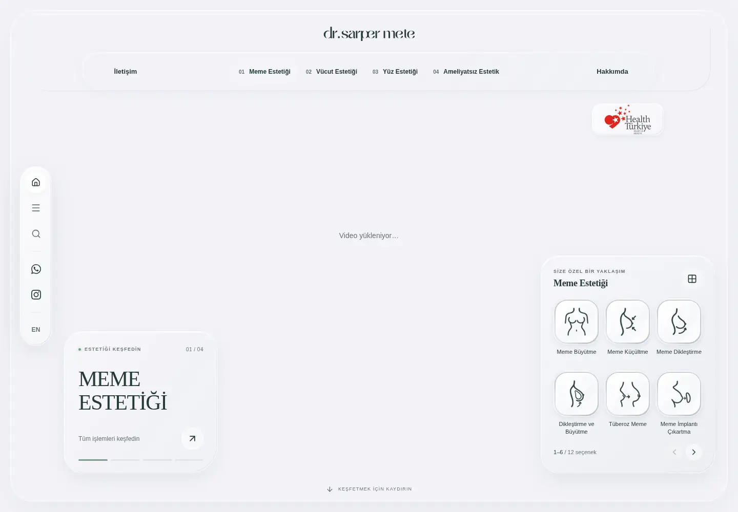 Screenshot of drsarpermete.com