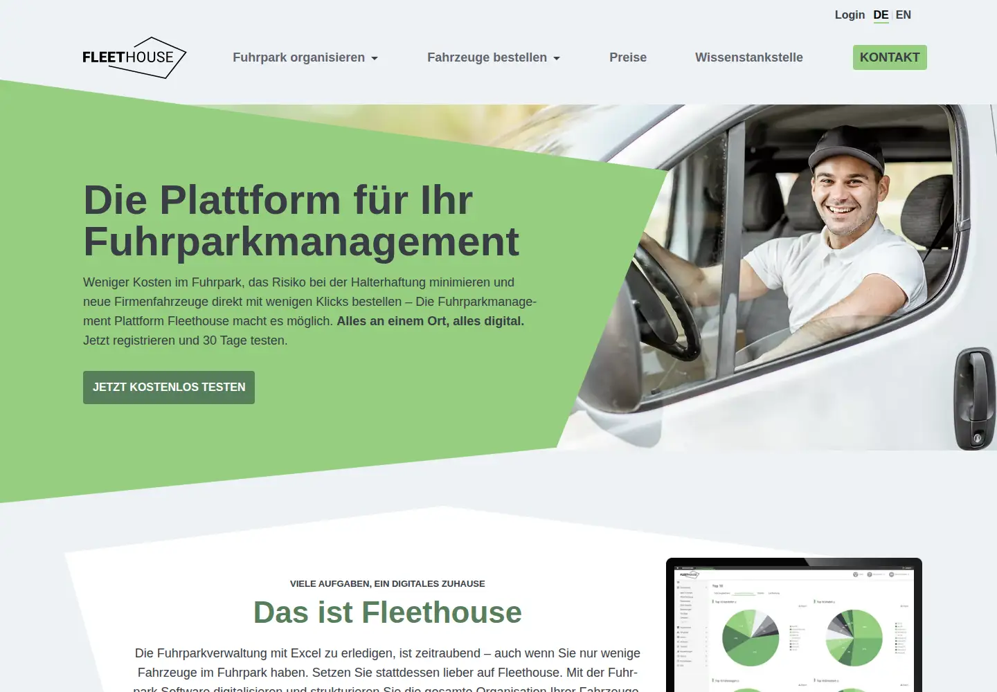 Screenshot of fleethouse.com
