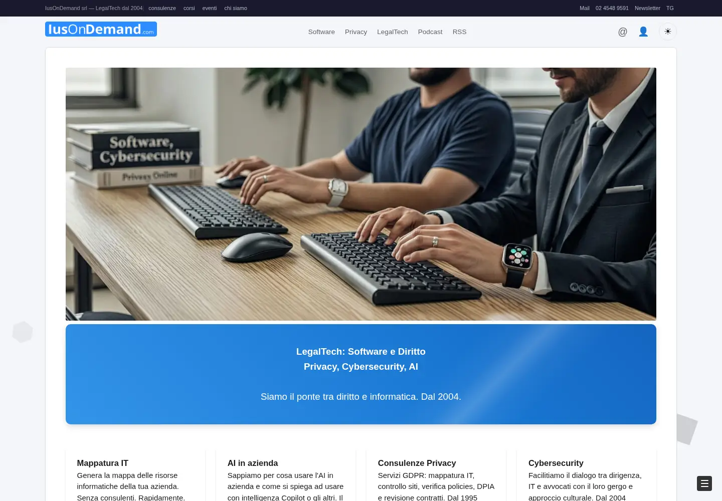 Screenshot of iusondemand.com