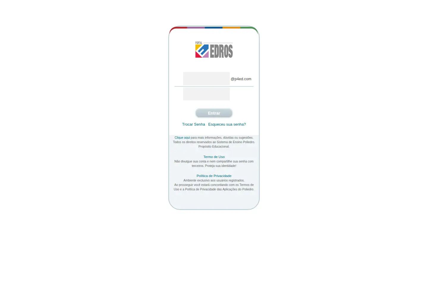 Screenshot of p4ed.com