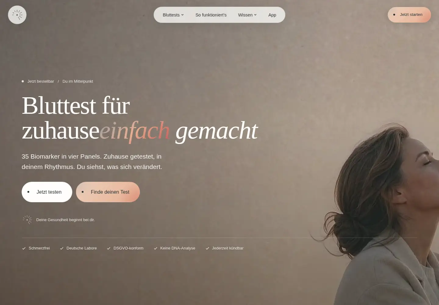 Screenshot of damoi.de