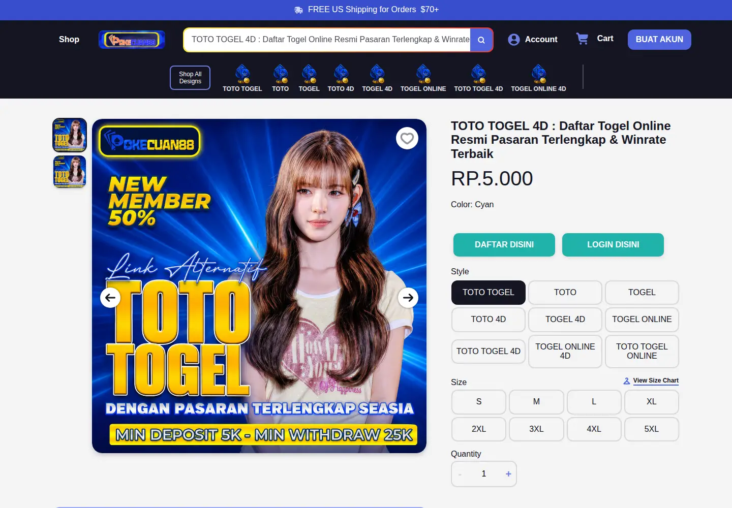 Screenshot of tvgratuit.net