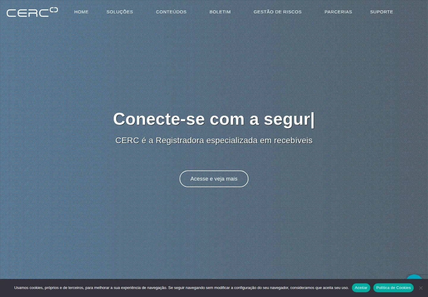 Screenshot of cerc.inf.br