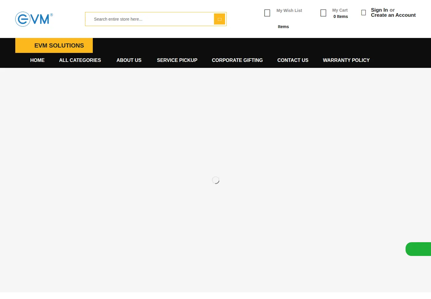 Screenshot of evmzone.com