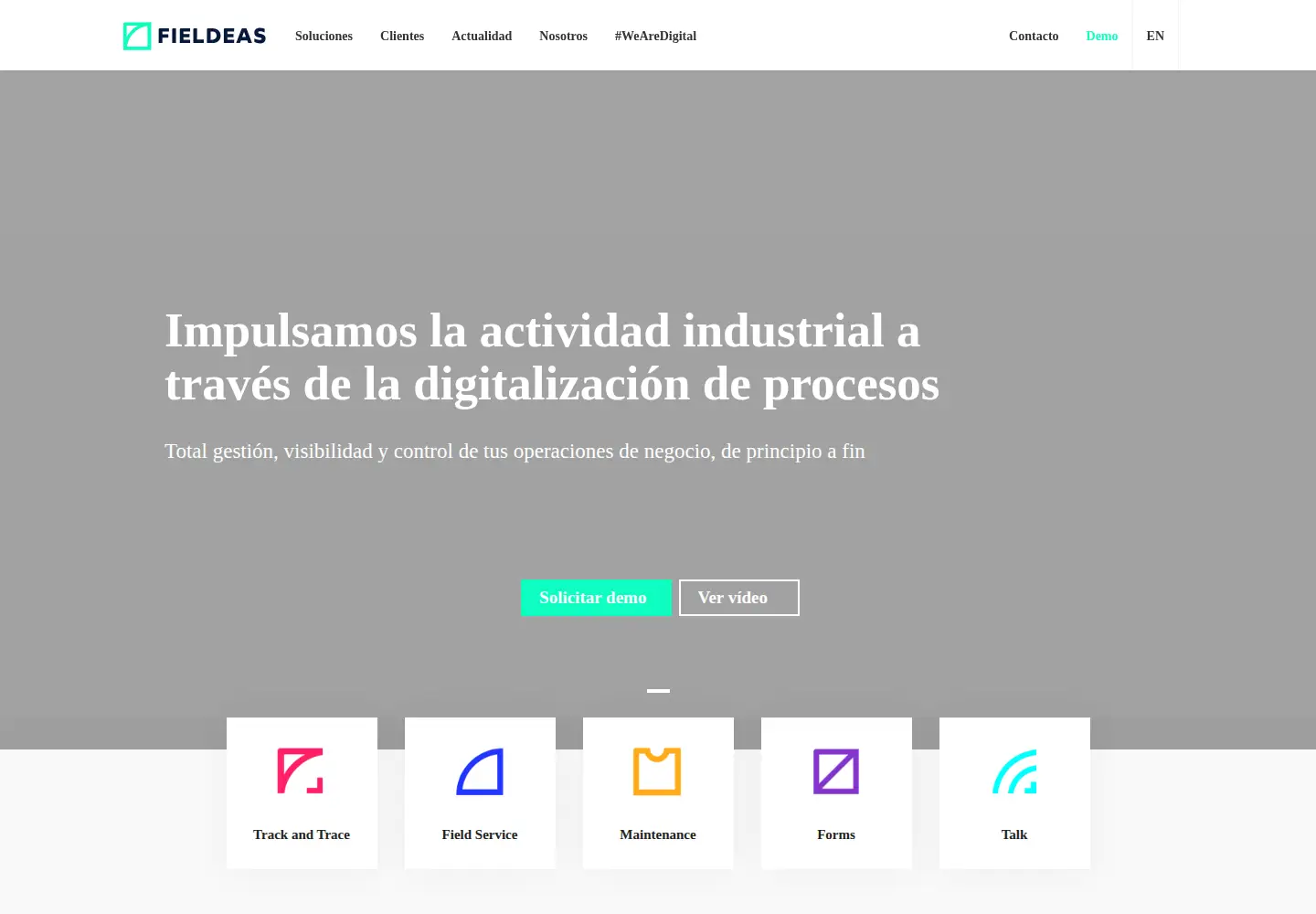 Screenshot of fieldeas.com