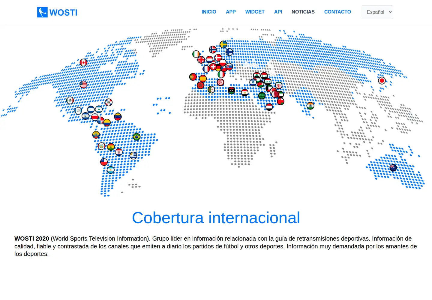 Screenshot of wosti.com