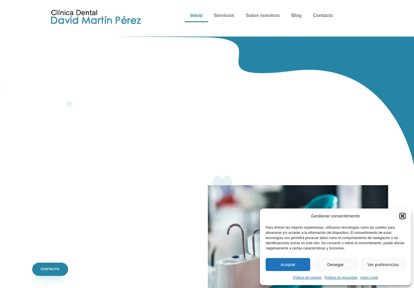 Screenshot of dentistagranada.com