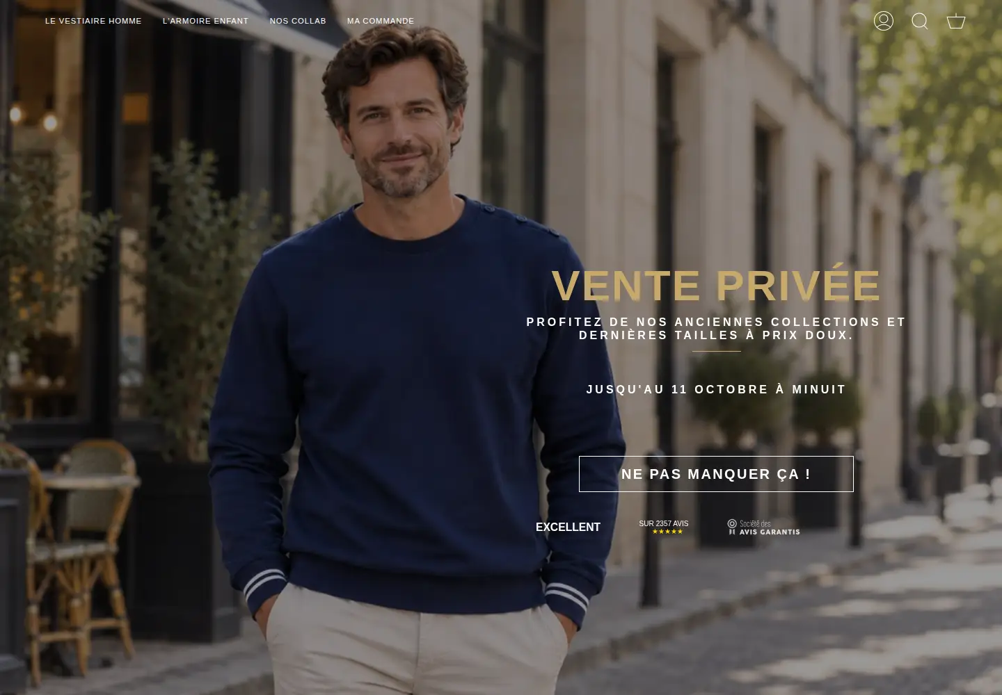 Captured homepage of maisonft.com in the current scan
