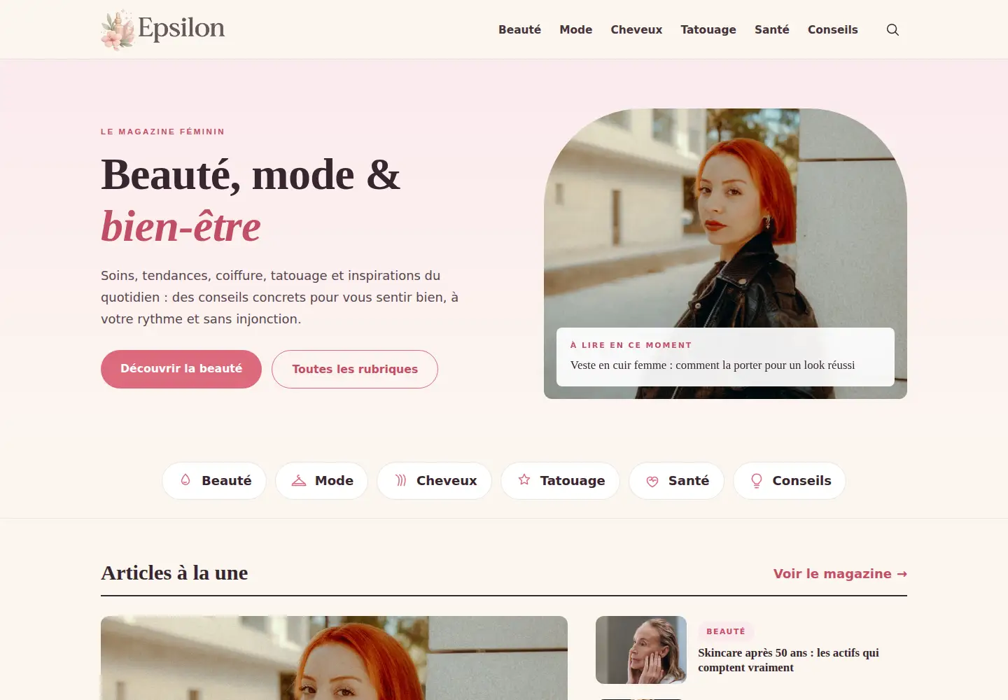 Screenshot of lab-epsylon.fr