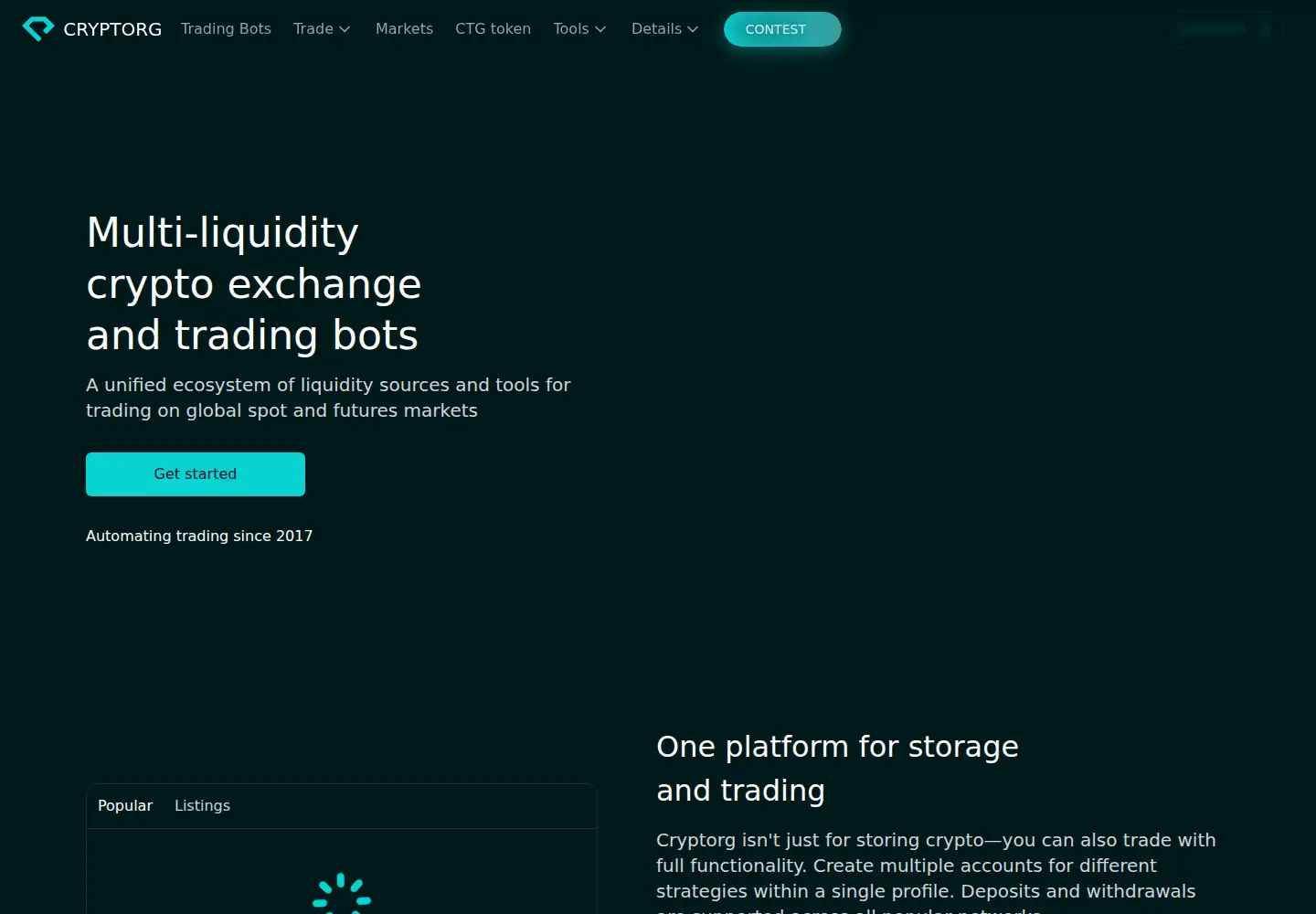 Screenshot of cryptorg.net