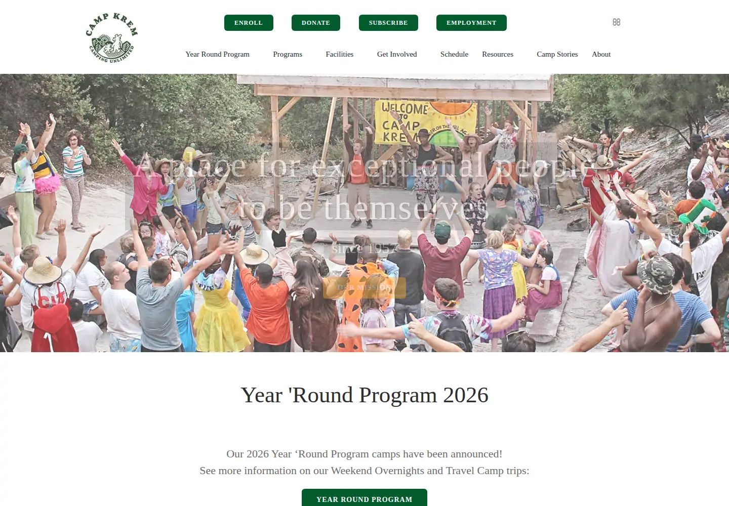 Screenshot of campingunlimited.org