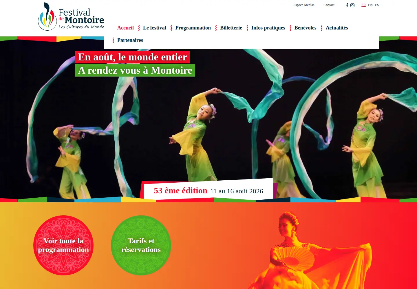 Screenshot of festival-montoire.com