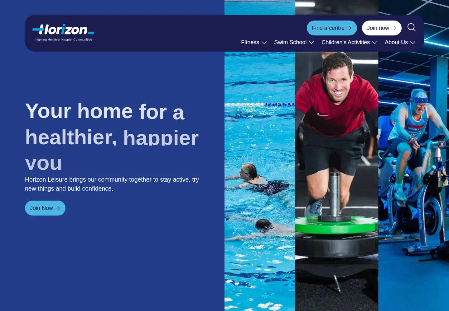 Screenshot of horizonlc.com