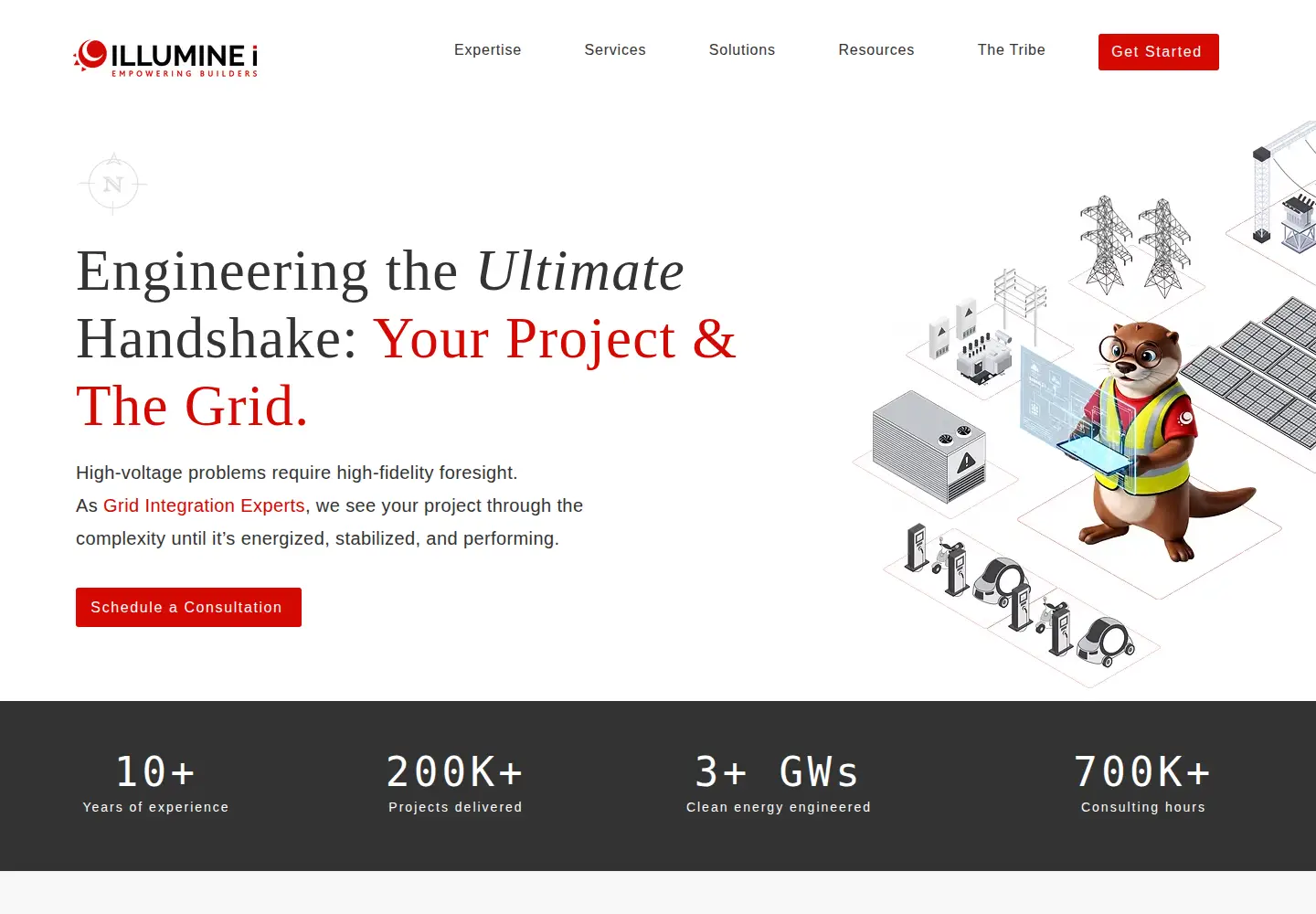 Captured homepage of illuminei.com in the current scan