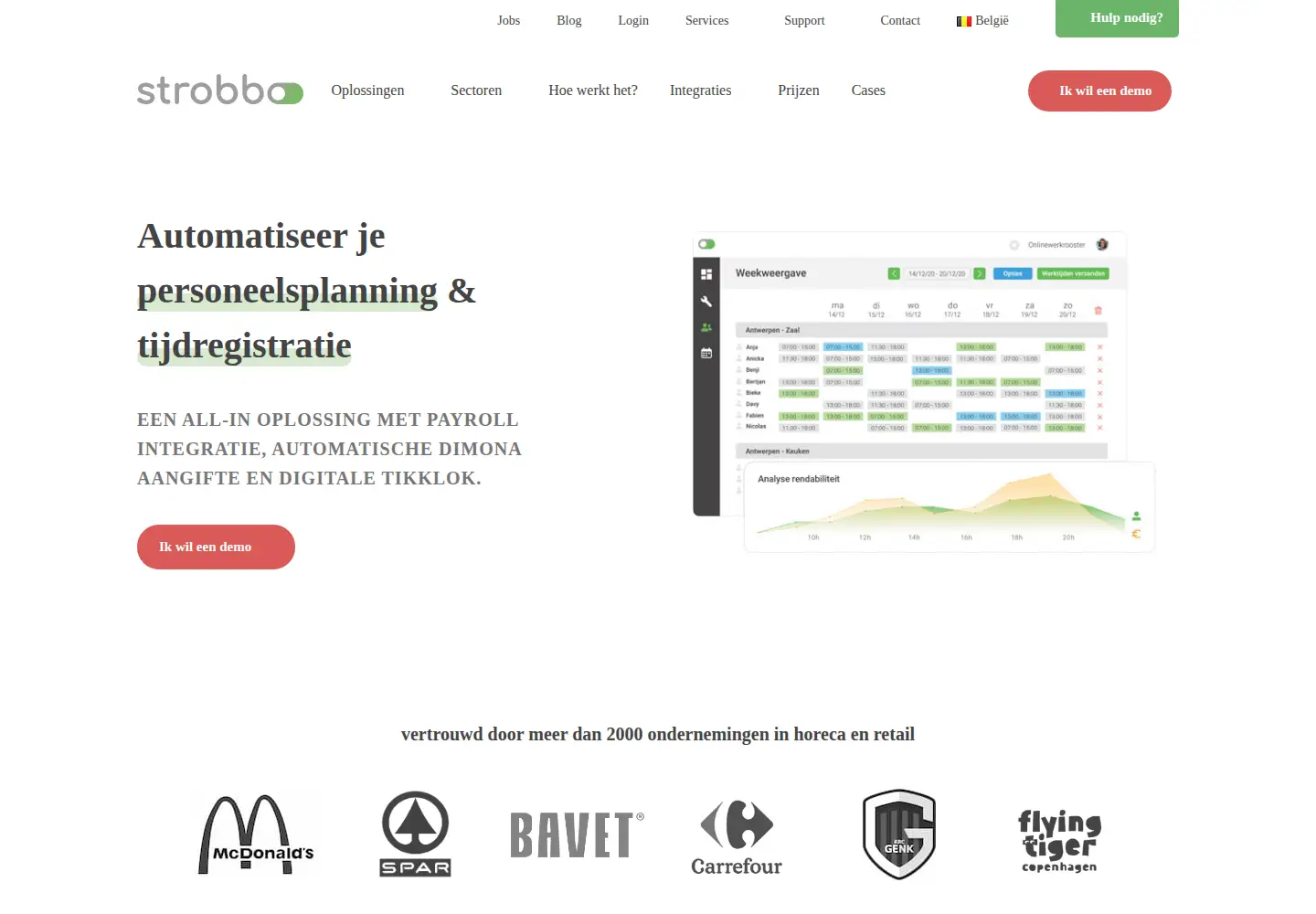 Captured homepage of strobbo.com in the current scan
