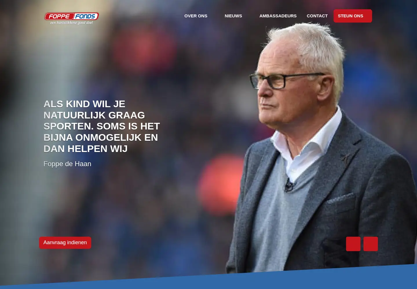 Screenshot of foppefonds.nl