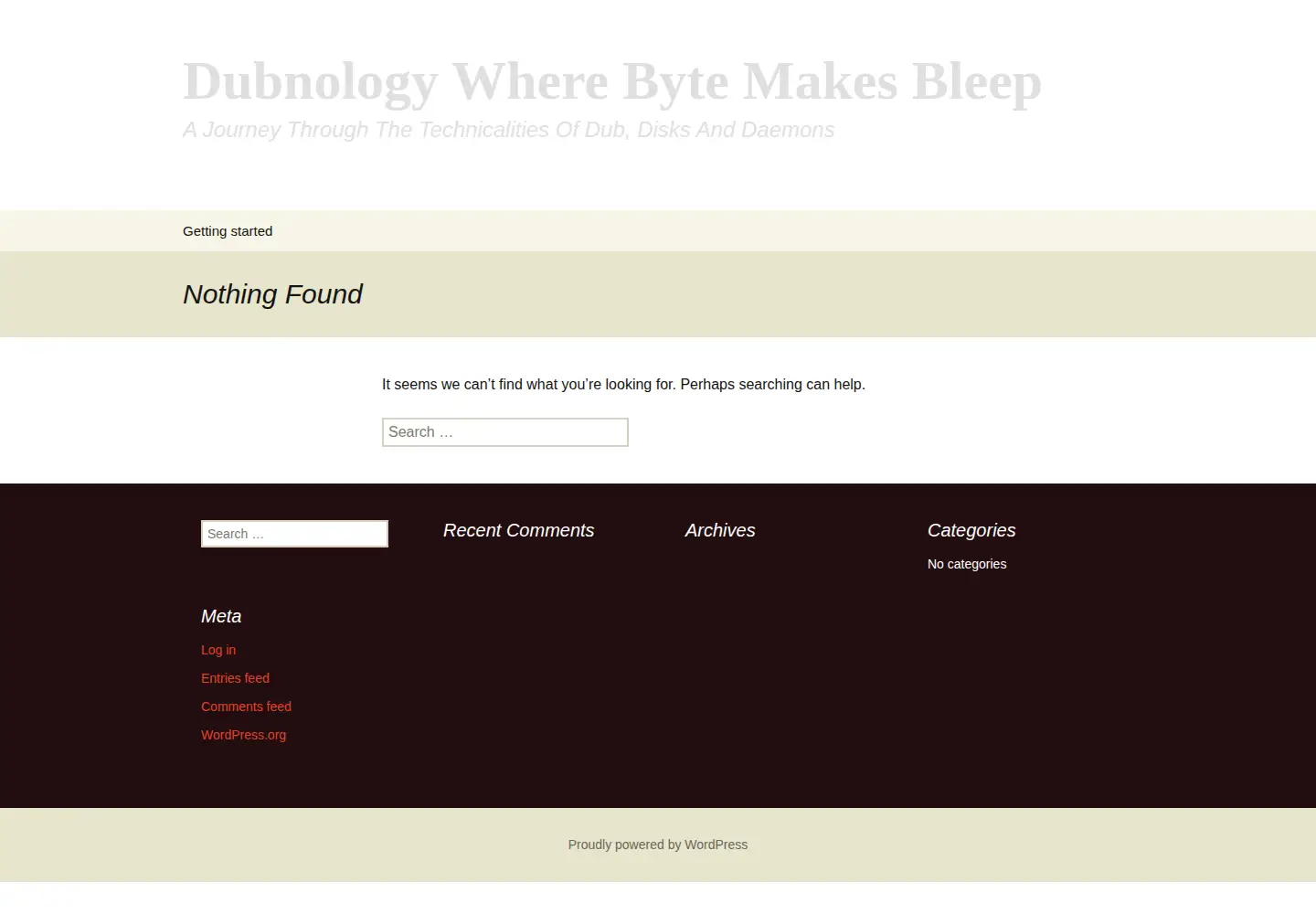 Screenshot of dubnology.com