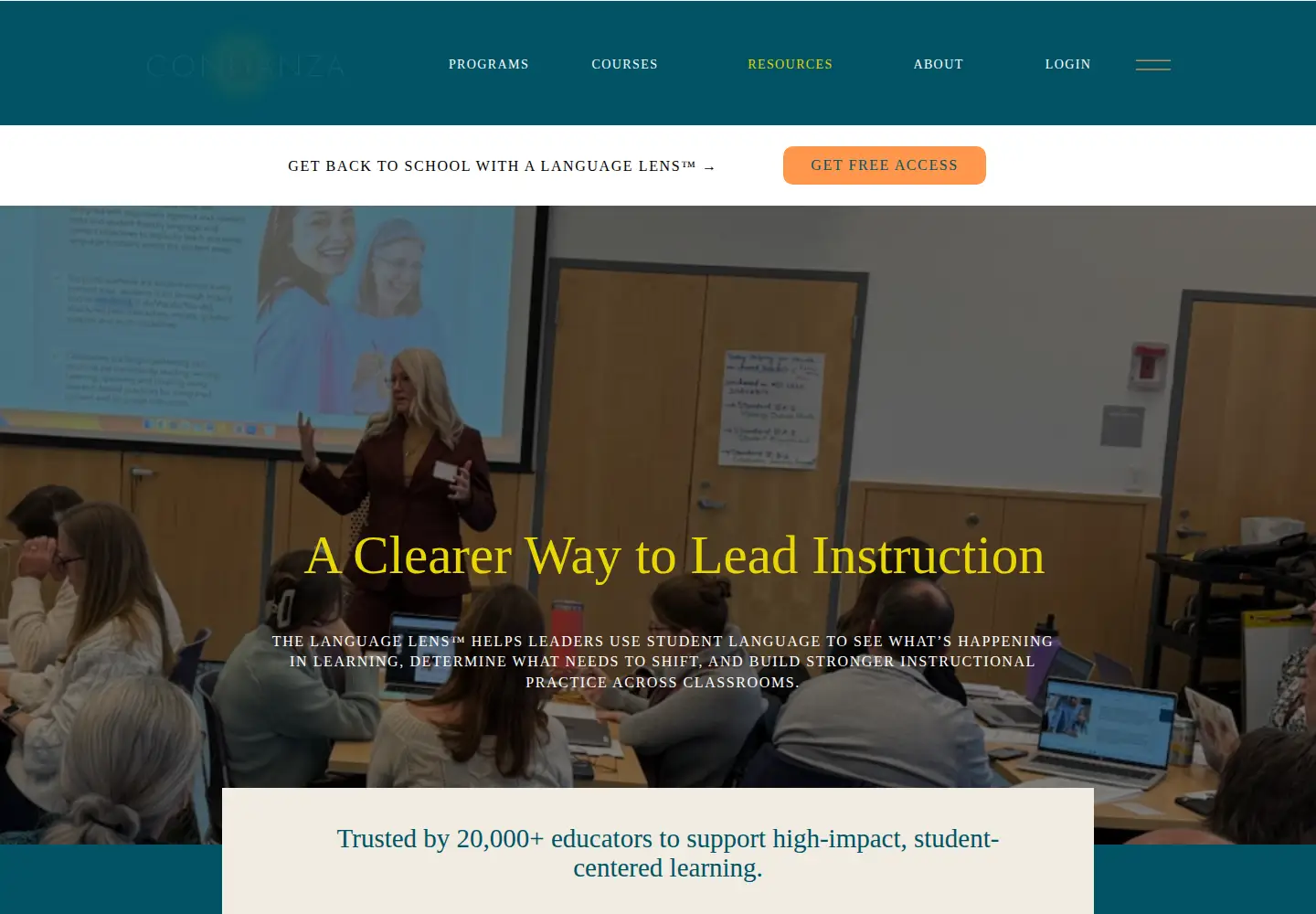 Screenshot of ellstudents.com