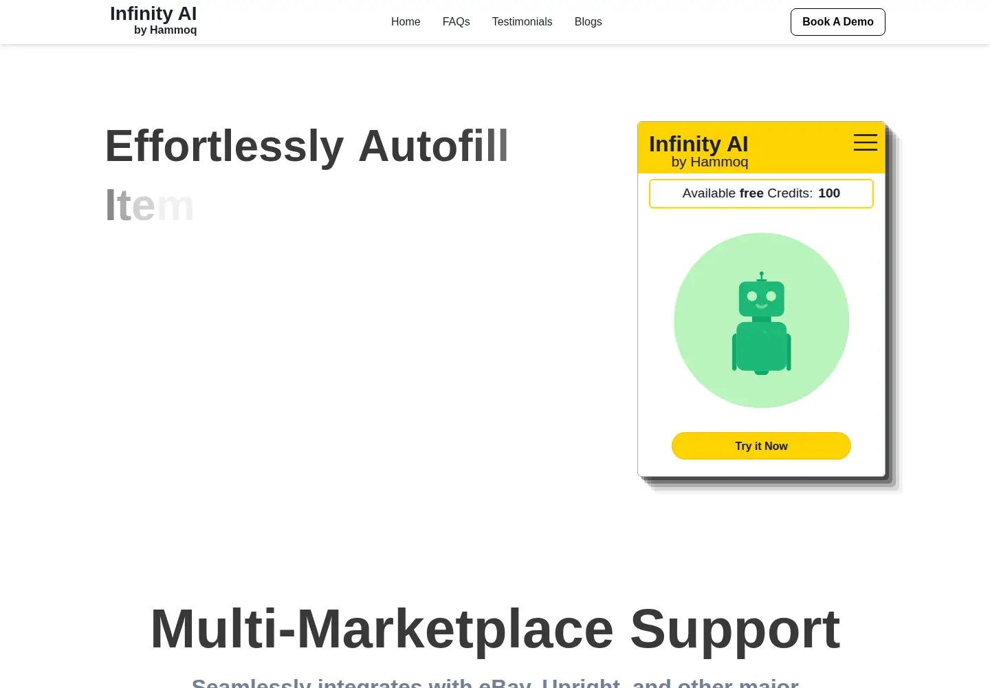 Screenshot of hammoq.com