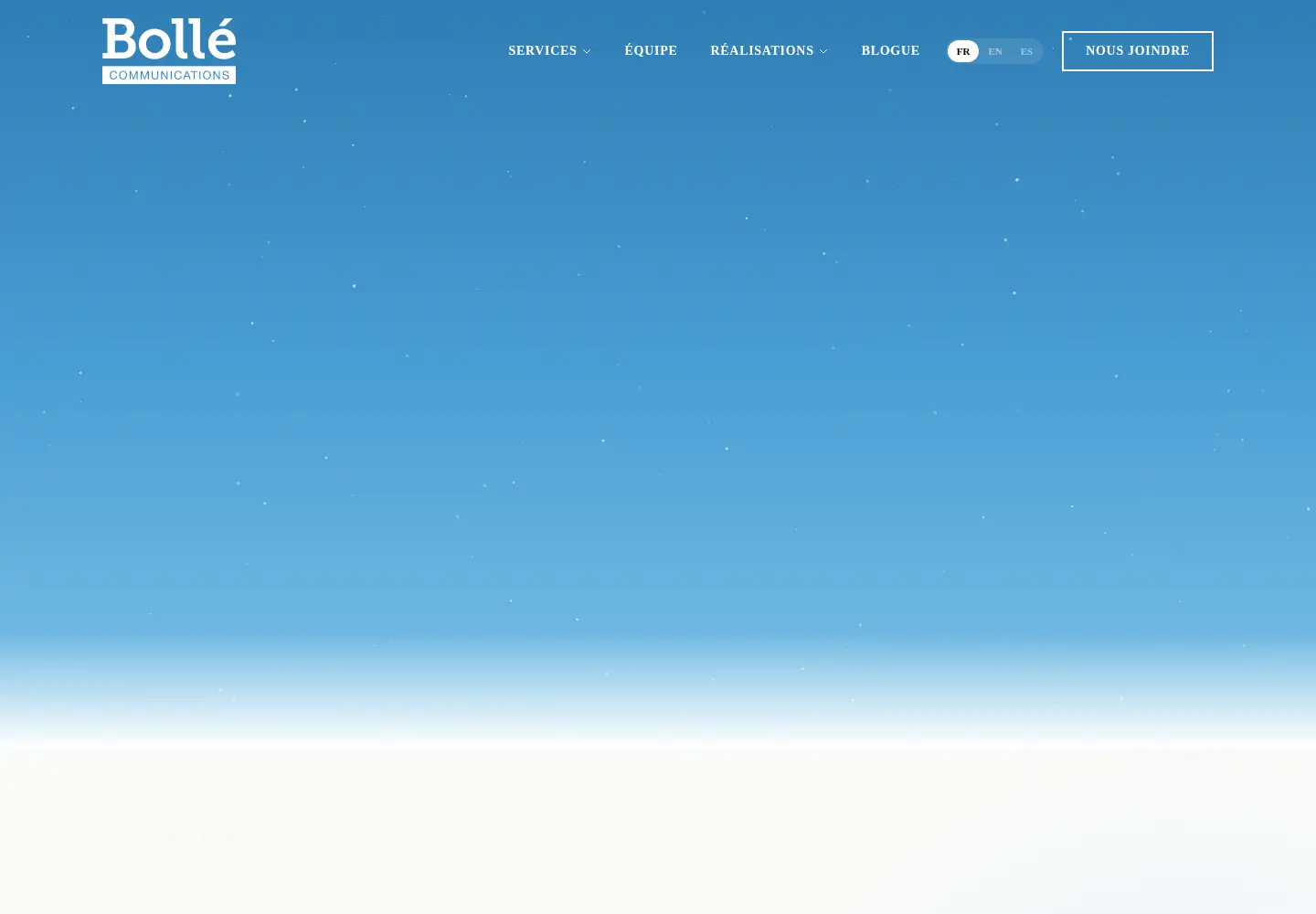 Captured homepage of bolle.ca in the current scan