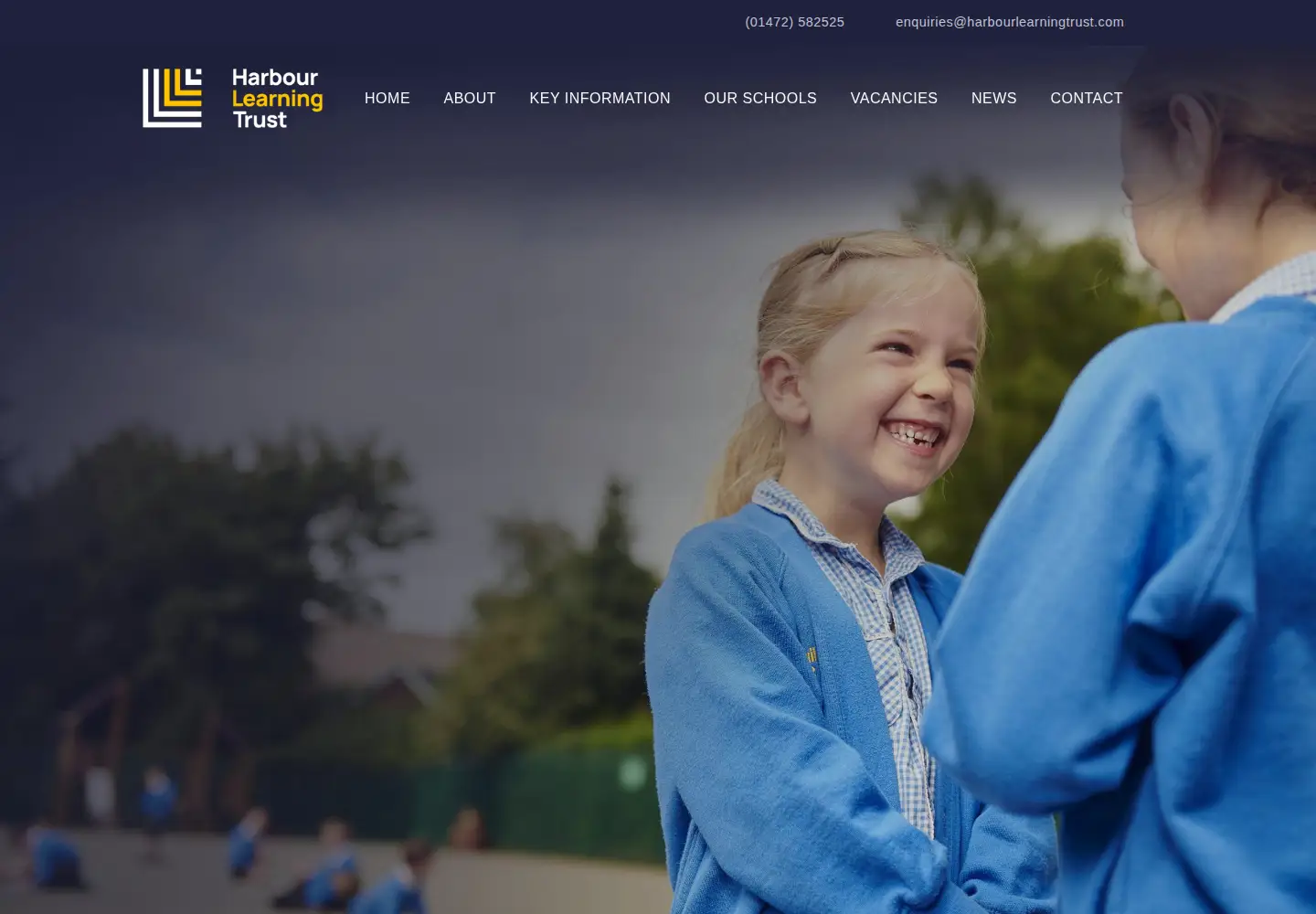 Screenshot of harbourlearningtrust.com