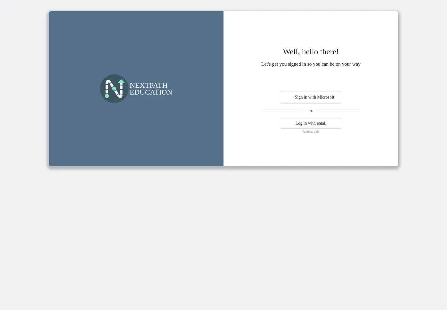 Screenshot of nextpath.app