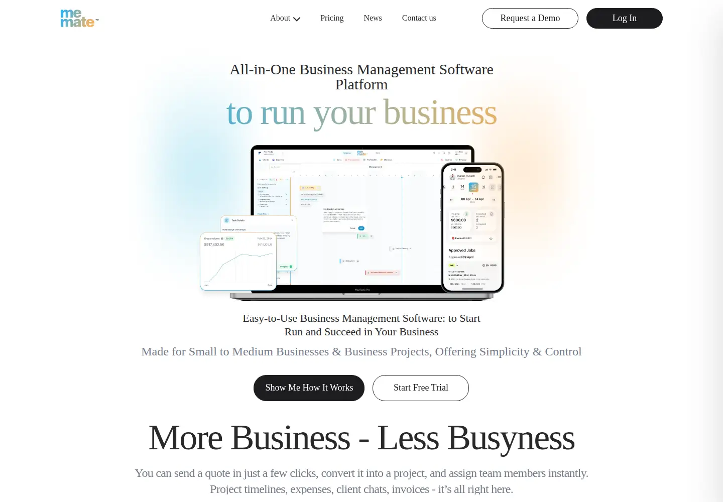 Captured homepage of memate.com.au in the current scan