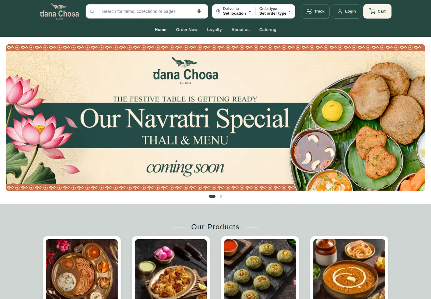 Screenshot of danachoga.com