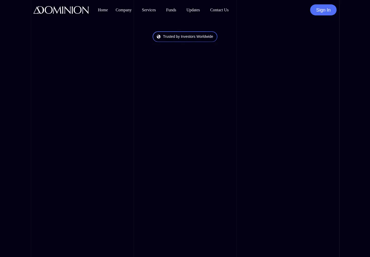 Screenshot of dominion-cs.com