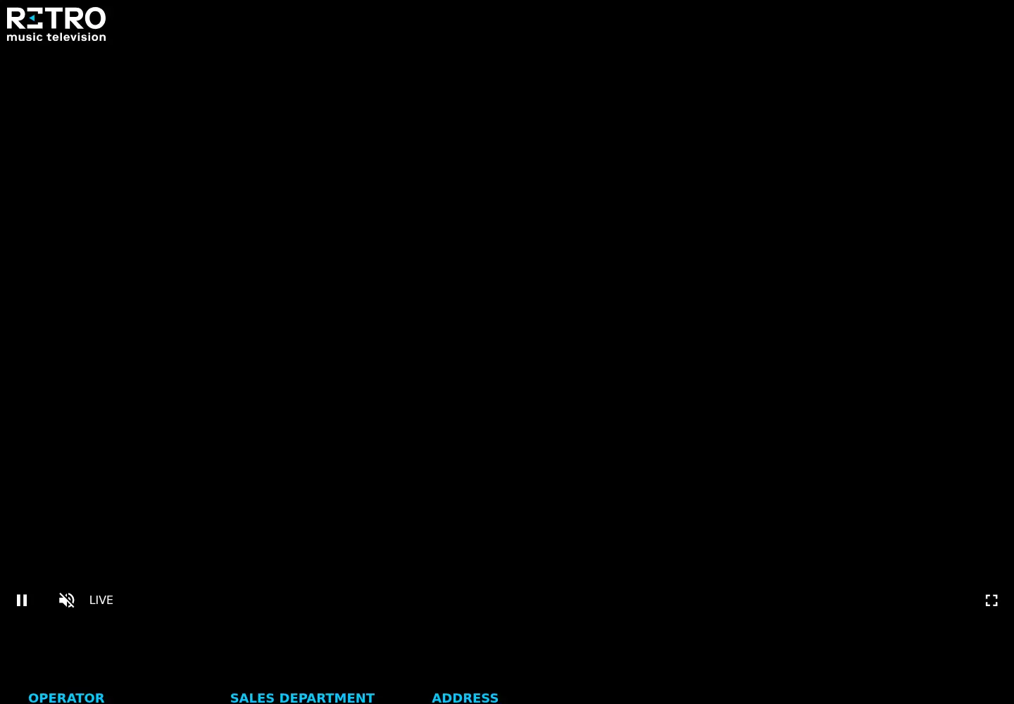 Screenshot of retromusic.cz