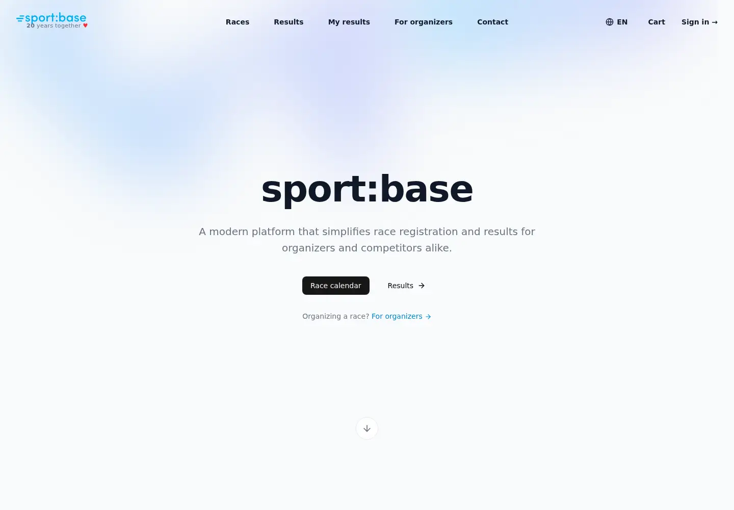 Captured homepage of sport-reg.cz in the current scan