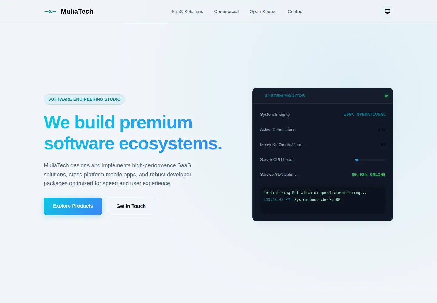 Screenshot of muliatech.web.id