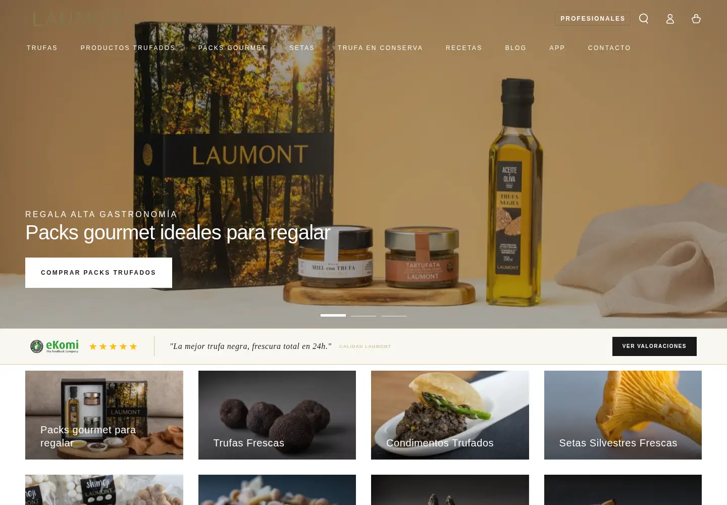 Screenshot of laumont.shop