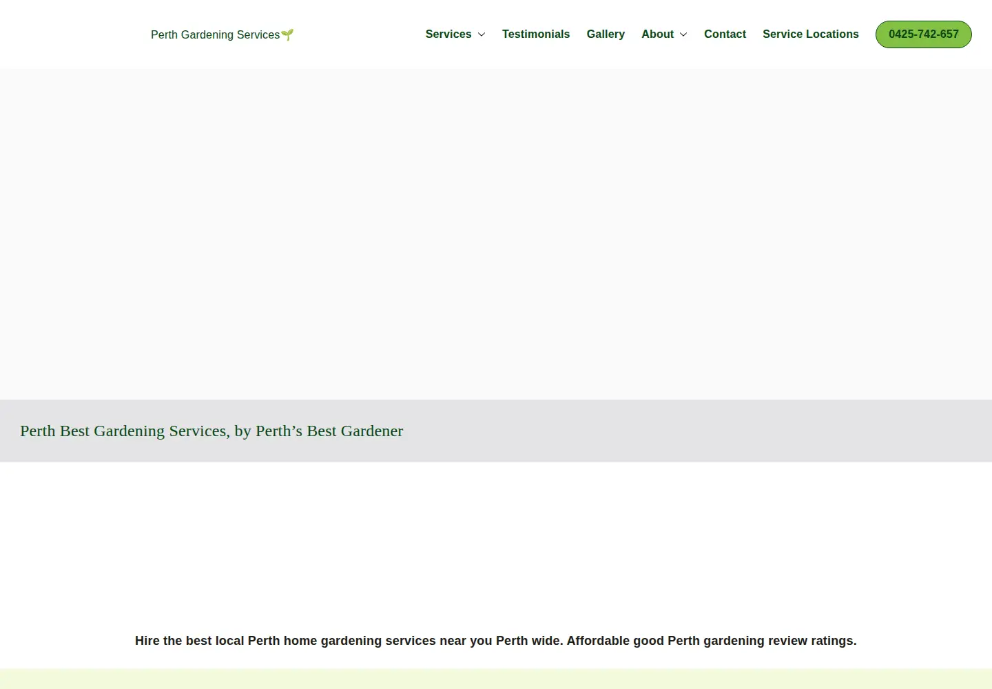 Screenshot of gardenerperth.com.au