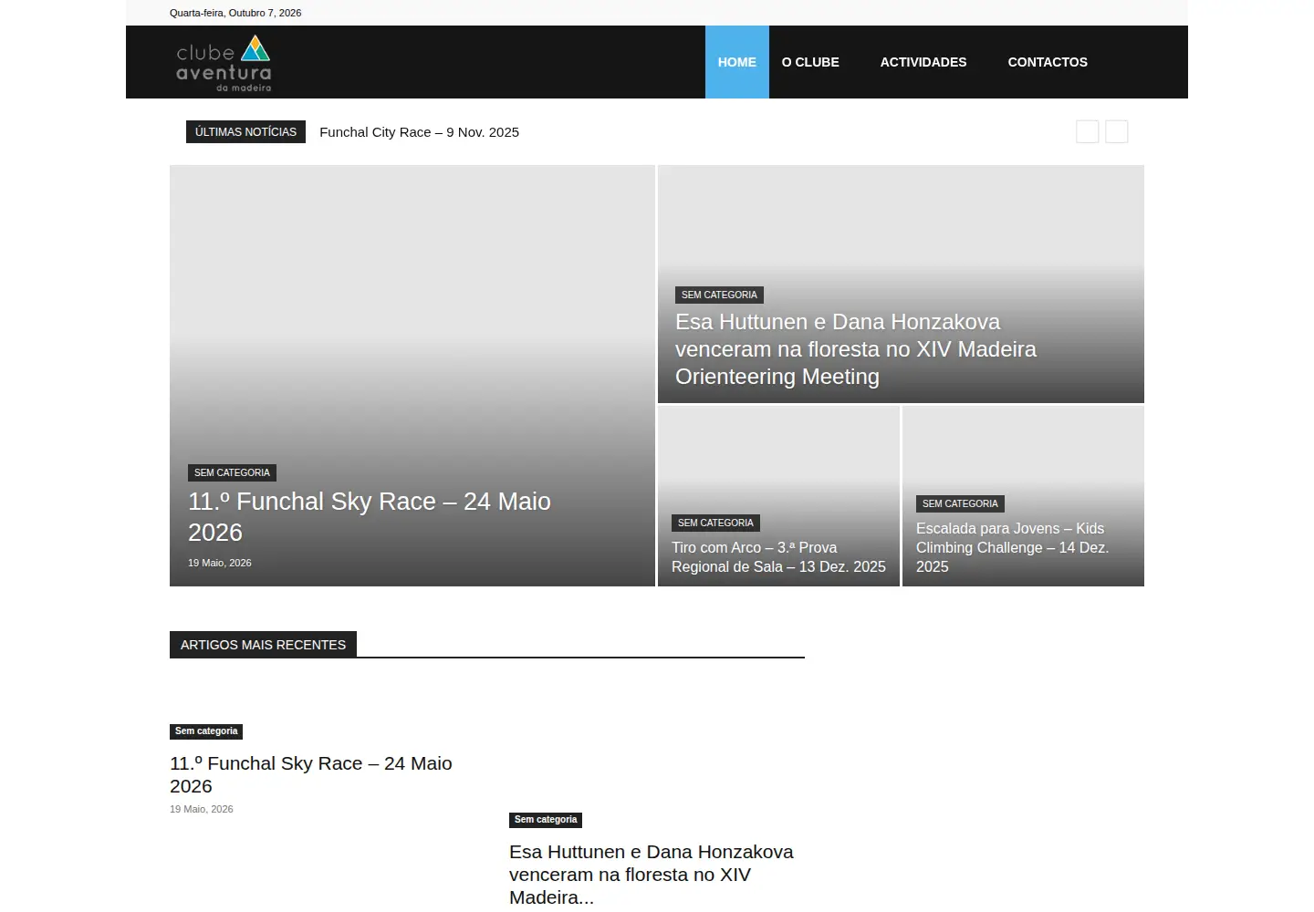 Screenshot of camadeira.com