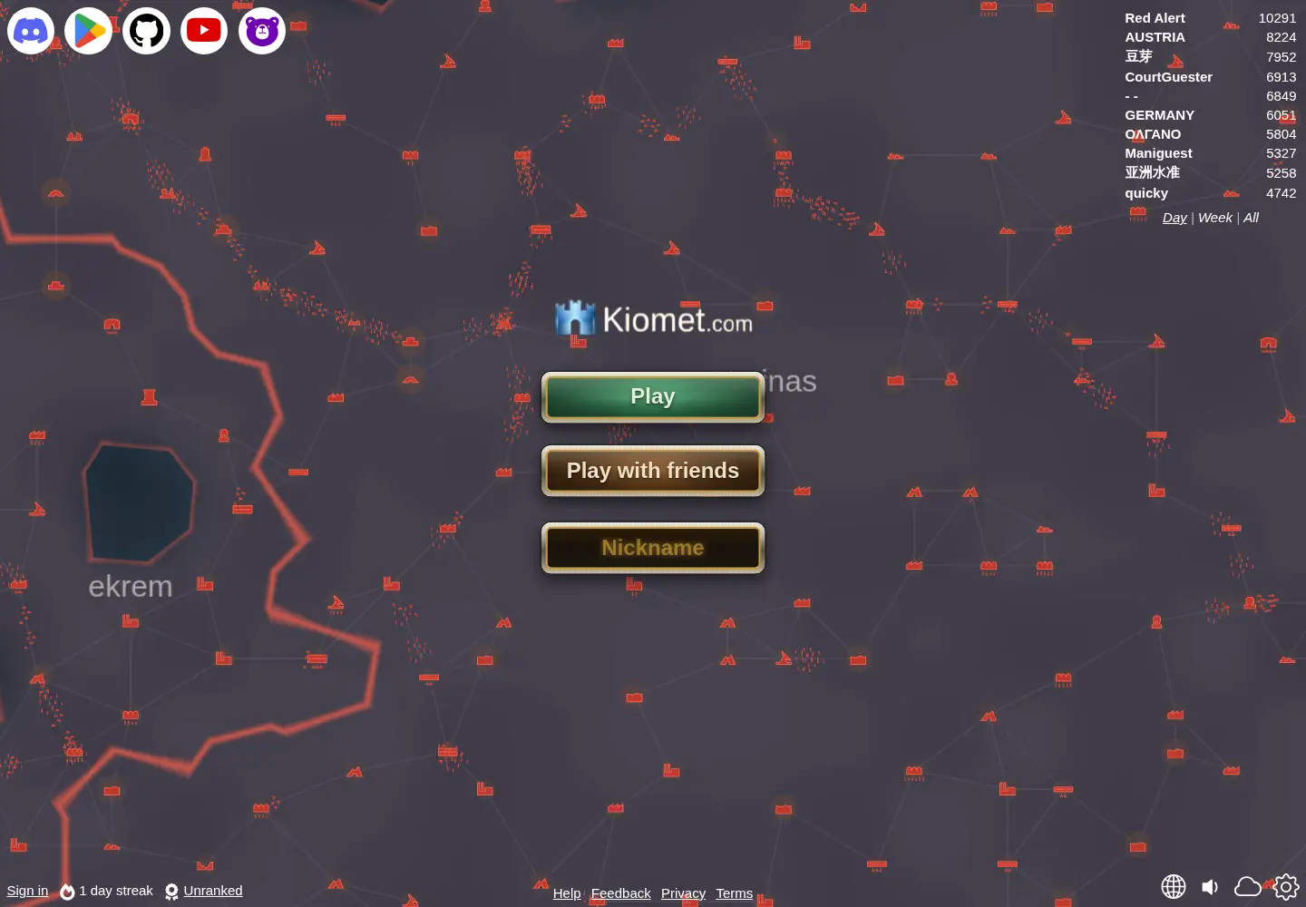 Screenshot of kiomet.com