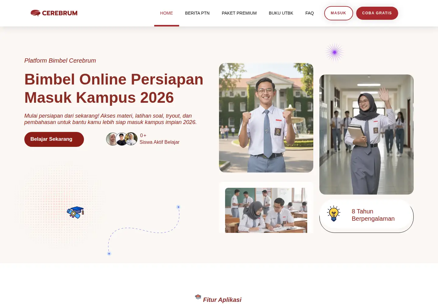 Screenshot of cerebrum.id