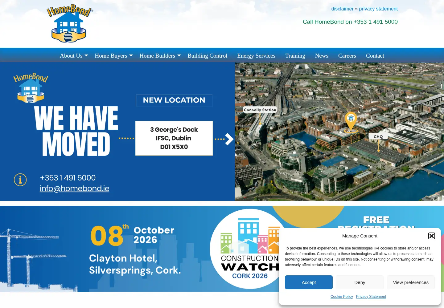 Screenshot of homebond.ie