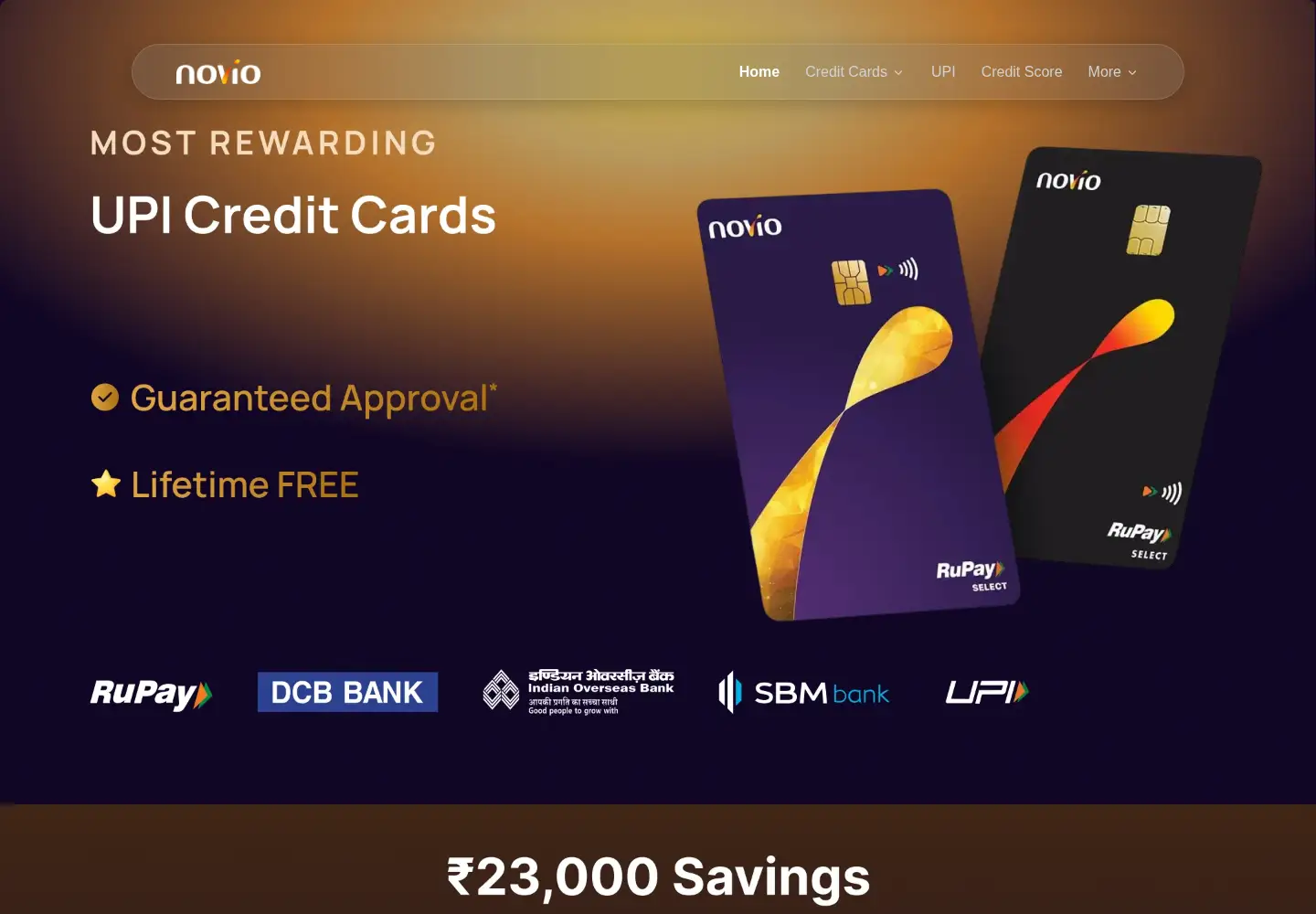 Screenshot of credilio.in